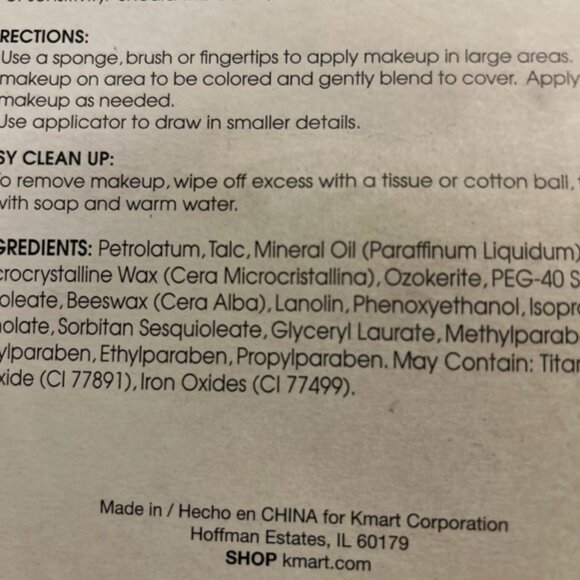 Make Up Sticks Bright White/black Make Up Crayons Halloween Goth Emo Fun & More - Picture 6 of 6